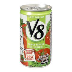 V8 VEGETABLE COCKTAIL LOW SODIUM (CAN)