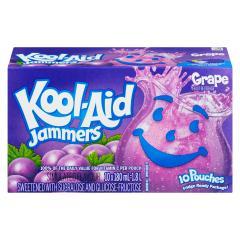 KOOL-AID JAMMERS DRINK GRAPE (POUCHES)