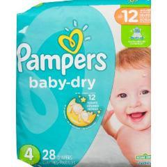 PAMPERS BABY DRY DIAPER JUMBO S4